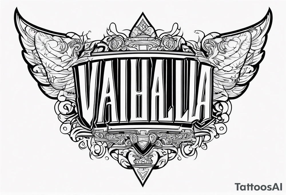 Valhalla tattoo idea