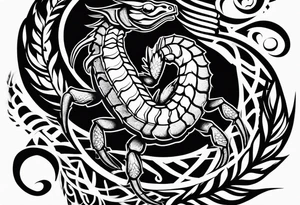 scorpio tattoo idea