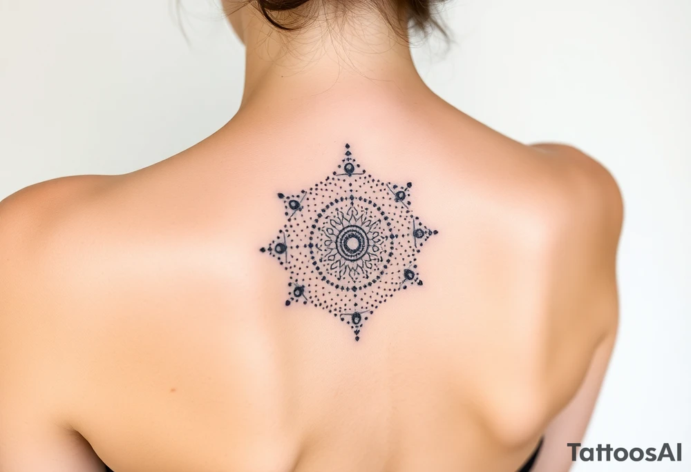 Natal burthchart tattoo idea