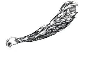 Dragón Ball z tattoo idea
