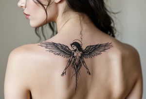 Fallen Angel tattoo tattoo idea