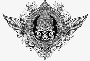 Trident(trishul) tattoo idea