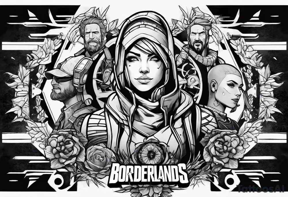 Borderlands tattoo idea