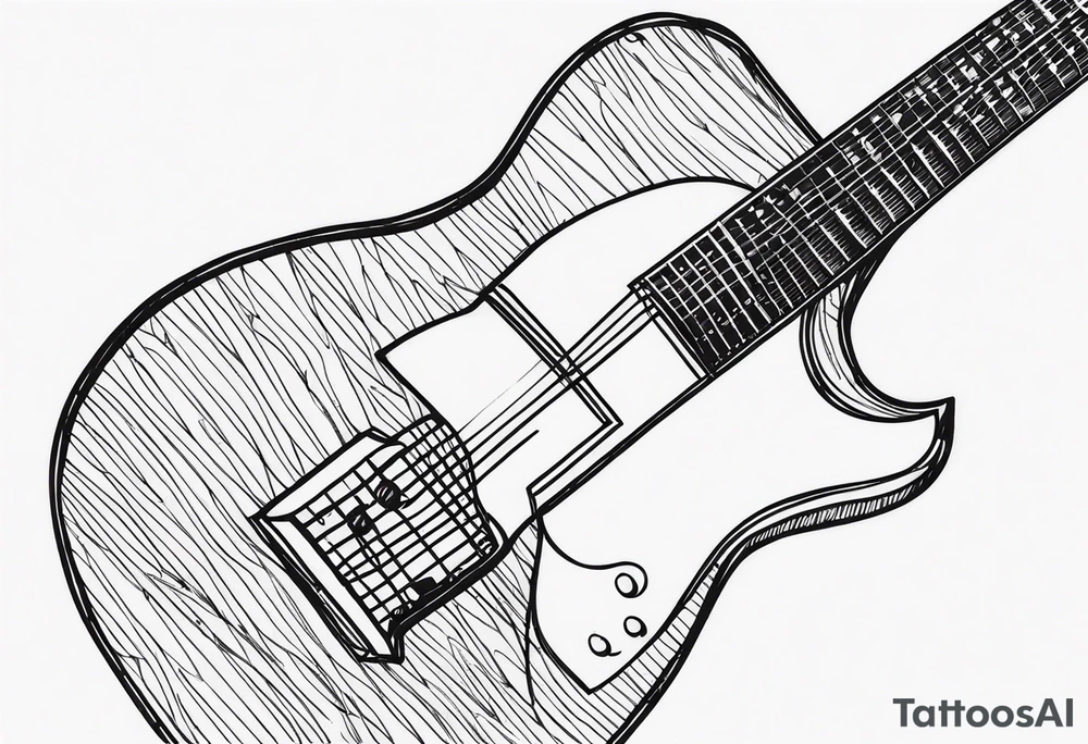 Som guitar tattoo idea