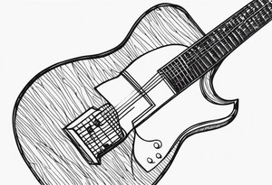 Som guitar tattoo idea