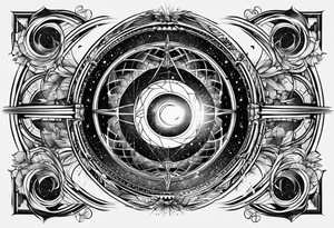 Wormhole events horizon tattoo idea