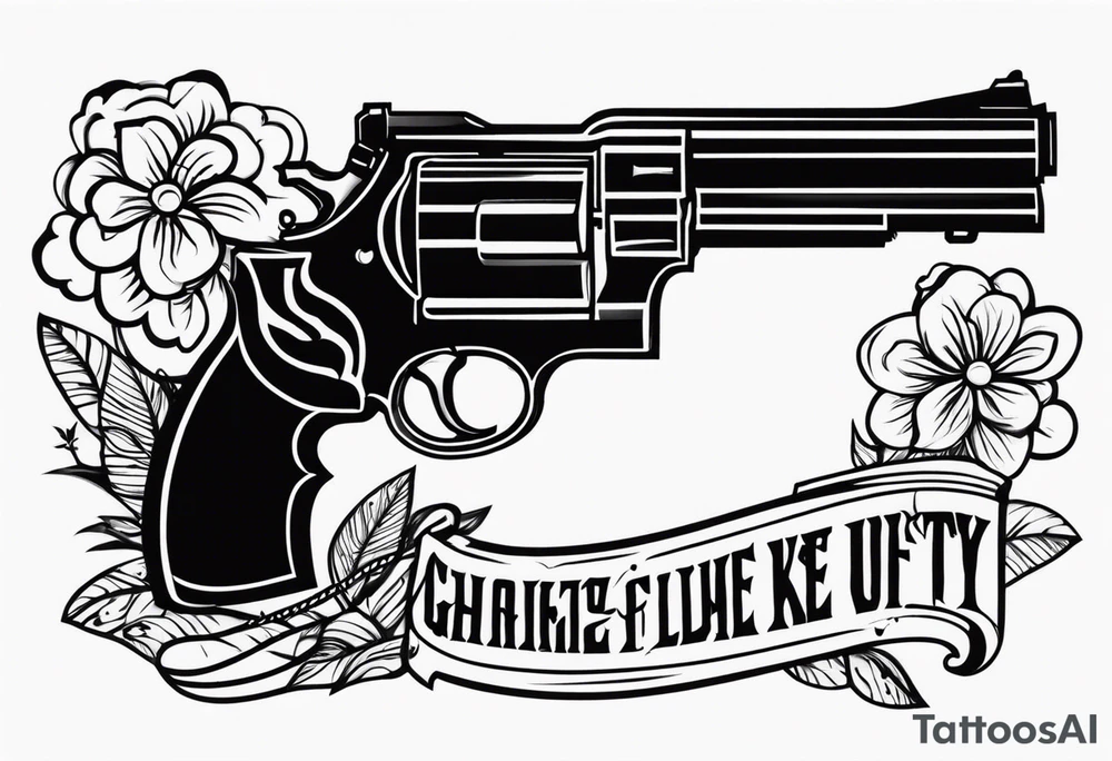 KYDF with a gun tattoo idea