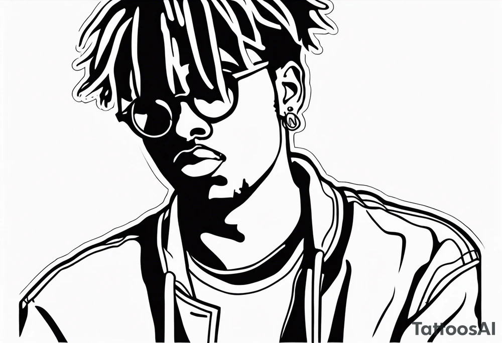 juice wrld tattoo idea