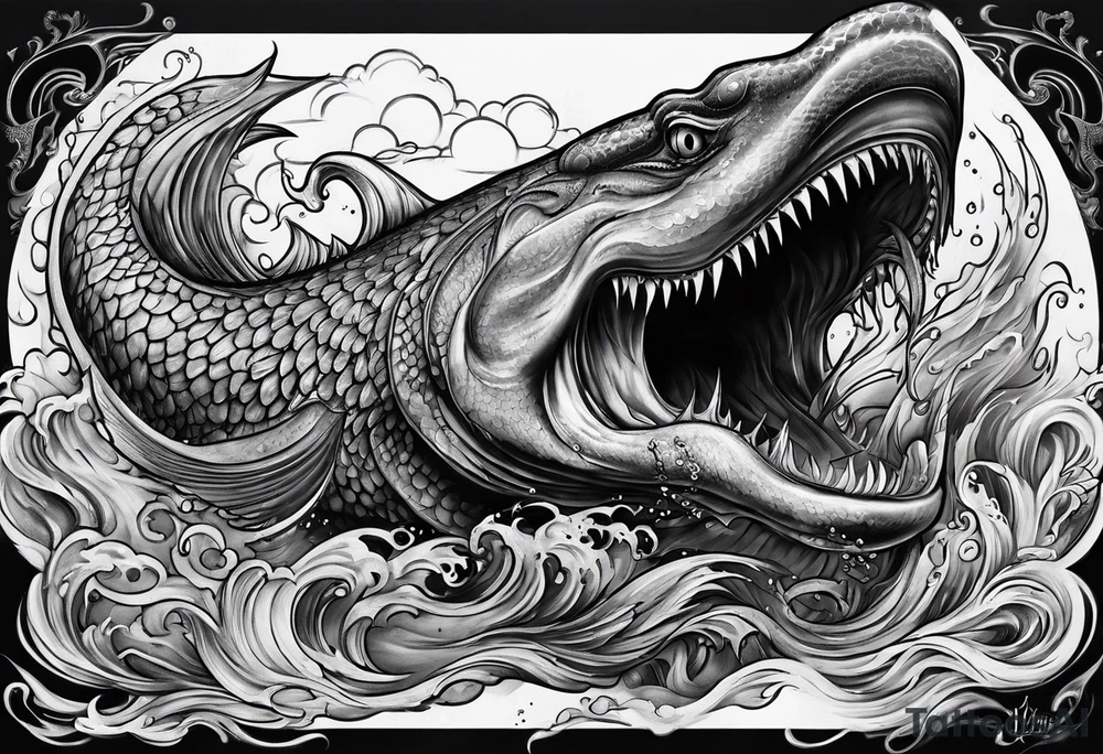 Leviathan tattoo idea