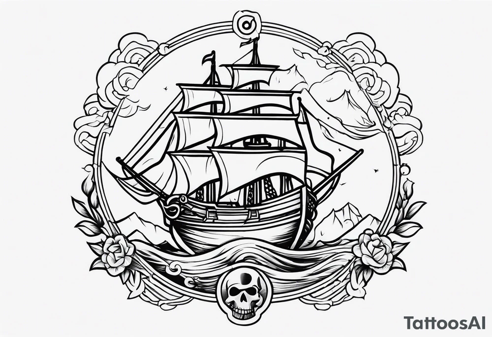 Pirate tattoo idea