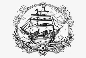 Pirate tattoo idea