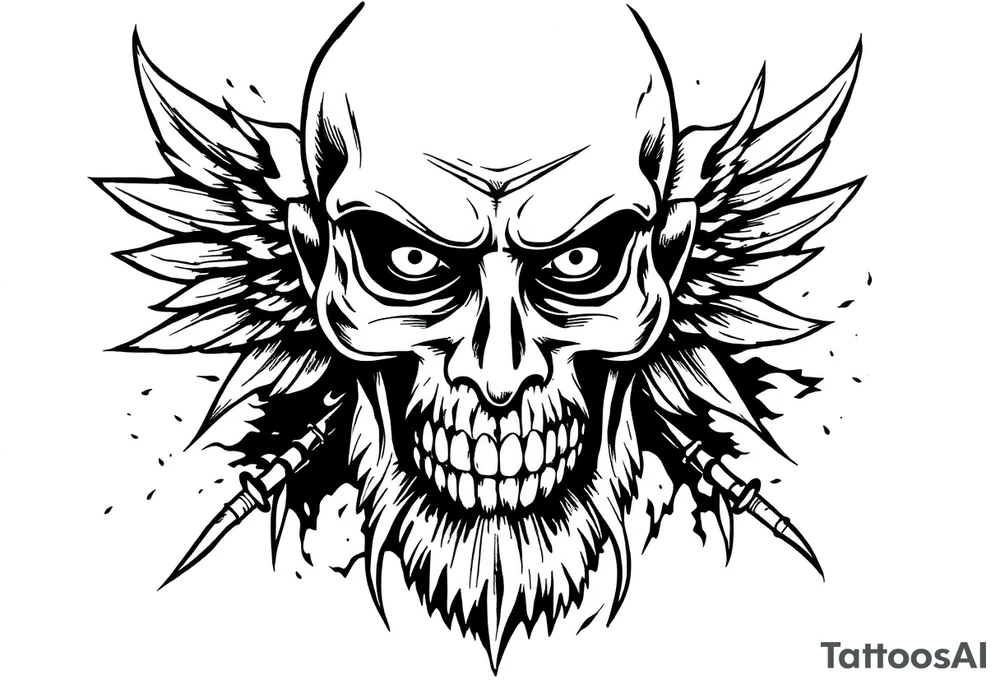 generate tattoos that are exactly similar to nazi prison gang ones, no imperfections. tattoo idea