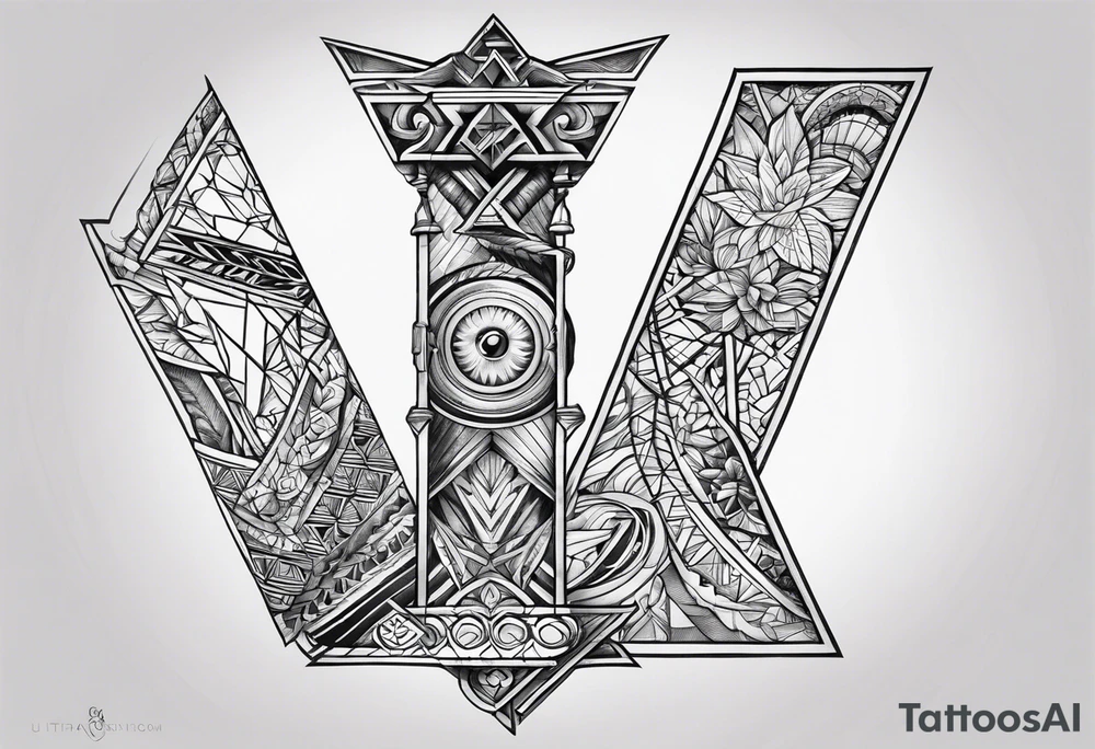 Long forearm wisdom tattoo idea