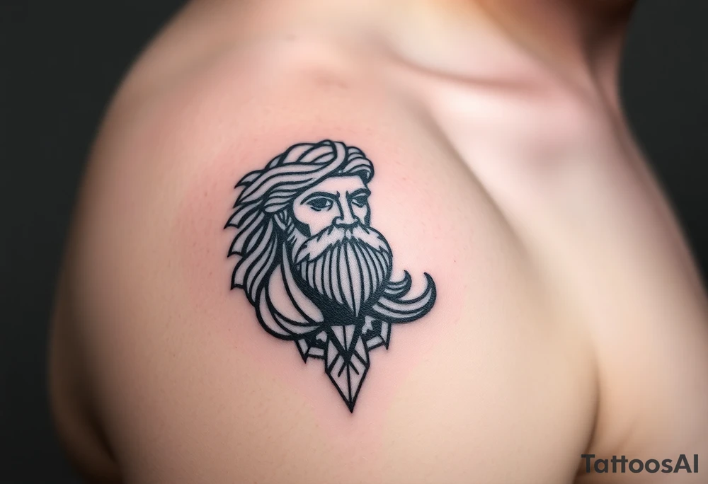 greek god tattoo idea