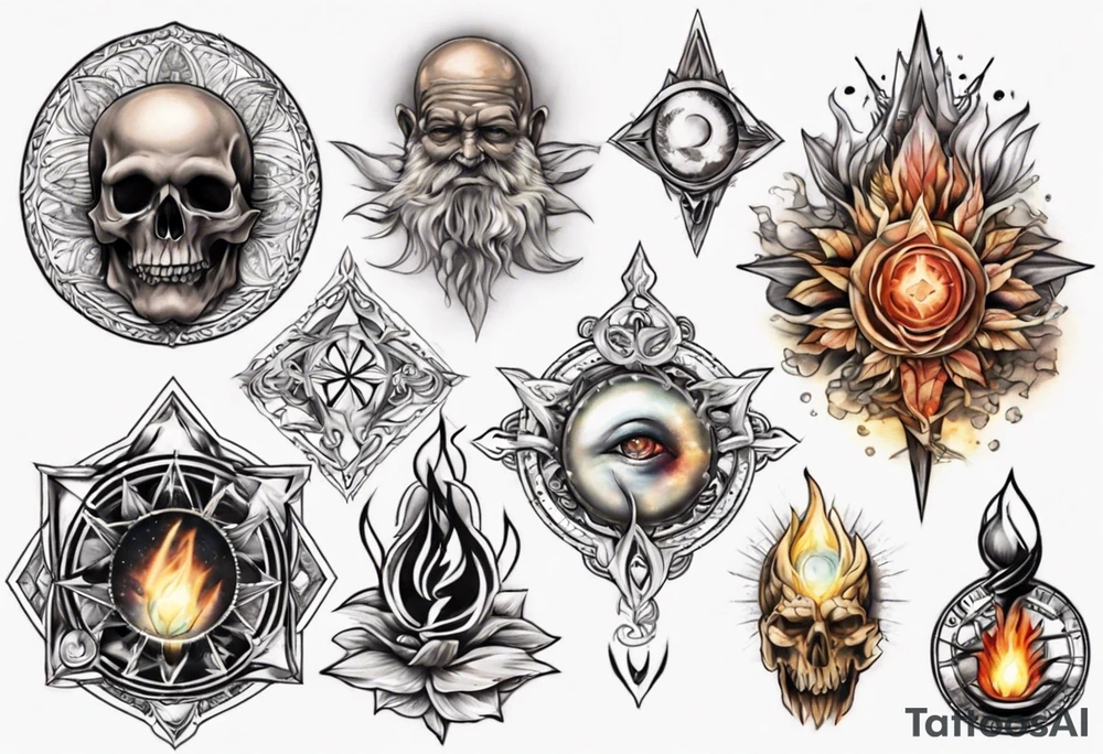 Enlightenment tattoo idea