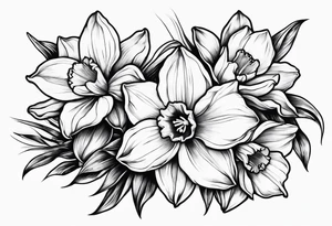 Daffodils tattoo idea