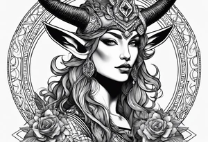 A Capricorn, who is GenX, no nonsense. tattoo idea