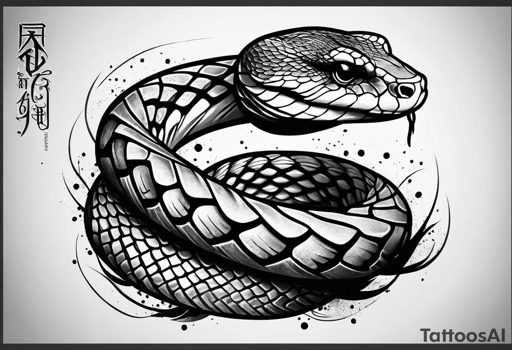 snake tattoo idea