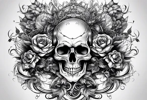 Skulls tattoo idea