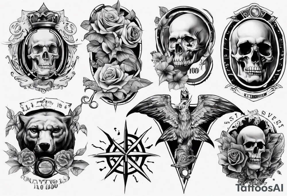 100 dollar tattoo idea