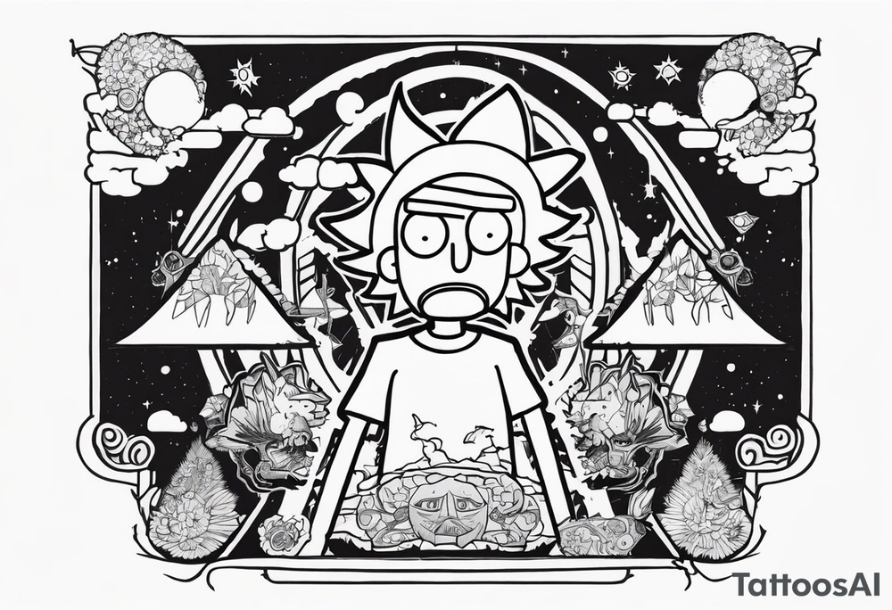 Bill Ciphe, Rick and Morty tattoo idea