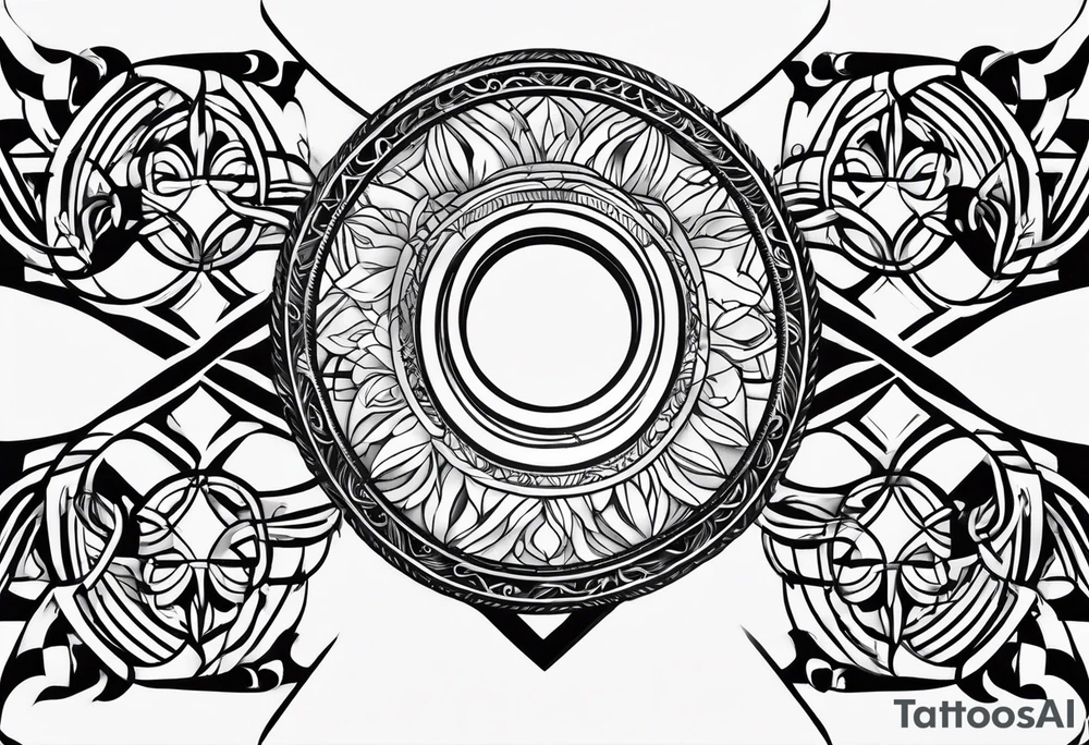 Olympic ring tattoo add on field hockey tattoo idea