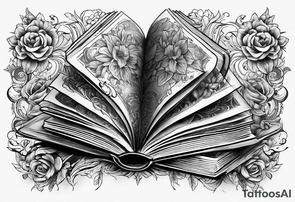 Books tattoo idea