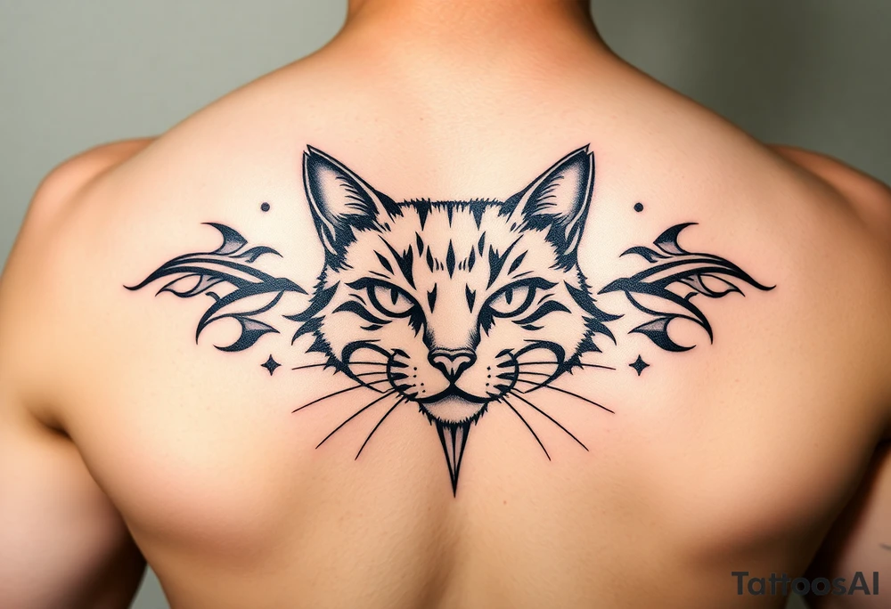 cat tattoo idea