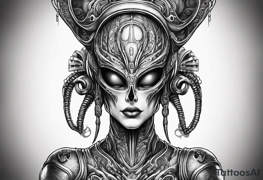 Alien tattoo idea