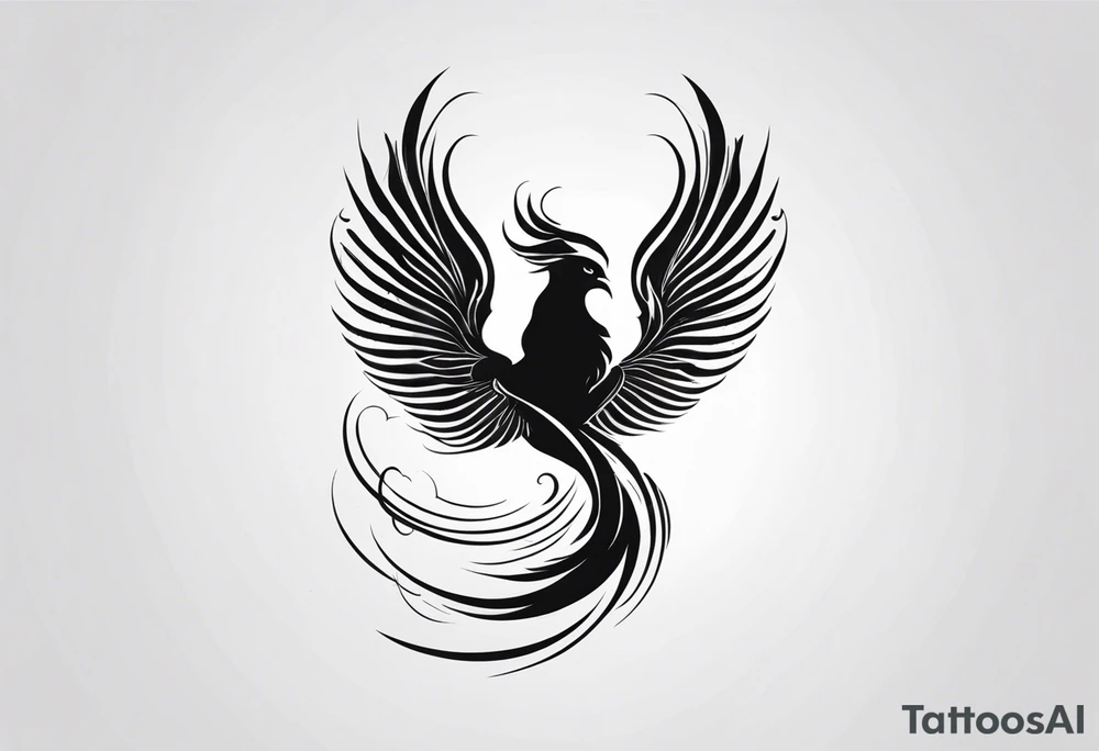 phoenix tattoo idea