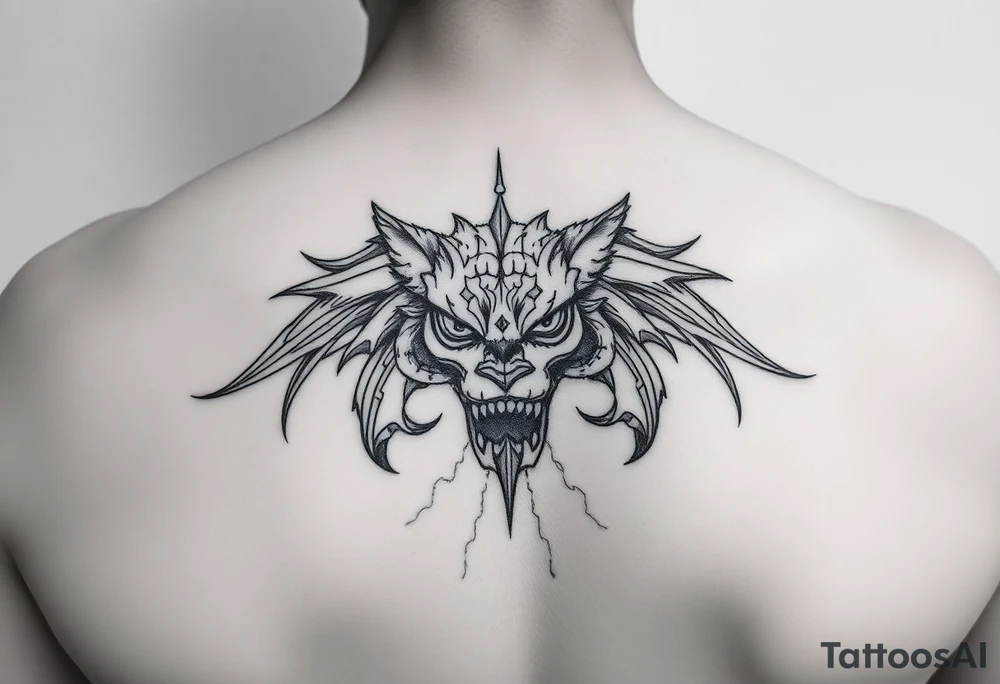 我给你个纹身图片和我的照片 你帮我合成一下 tattoo idea
