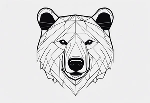 bear tattoo idea
