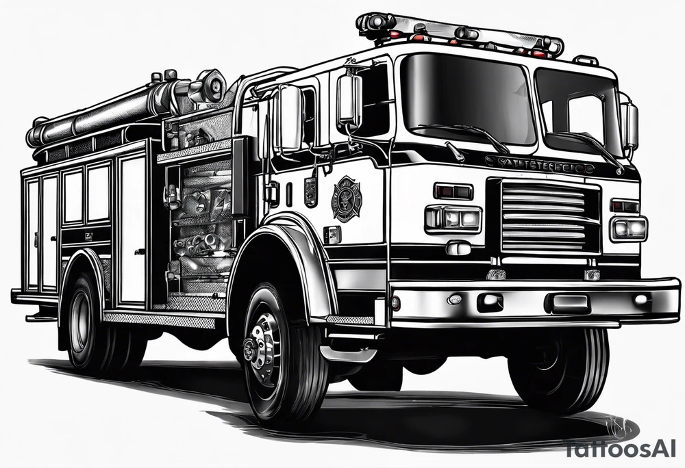 Firefighter tattoo idea