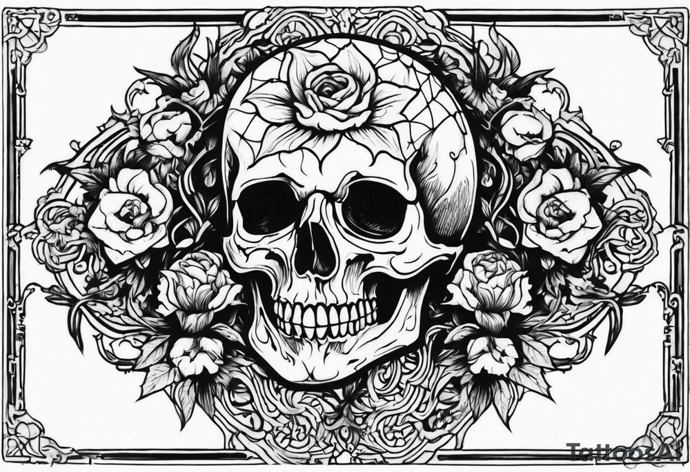 Morbidly beautiful, death and decay, Eldridge horror tattoo idea