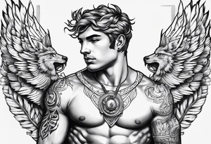 Hermes tattoo tattoo idea