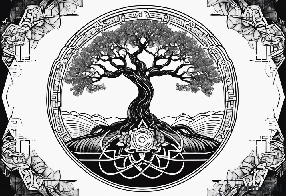 Yggdrasil tattoo idea
