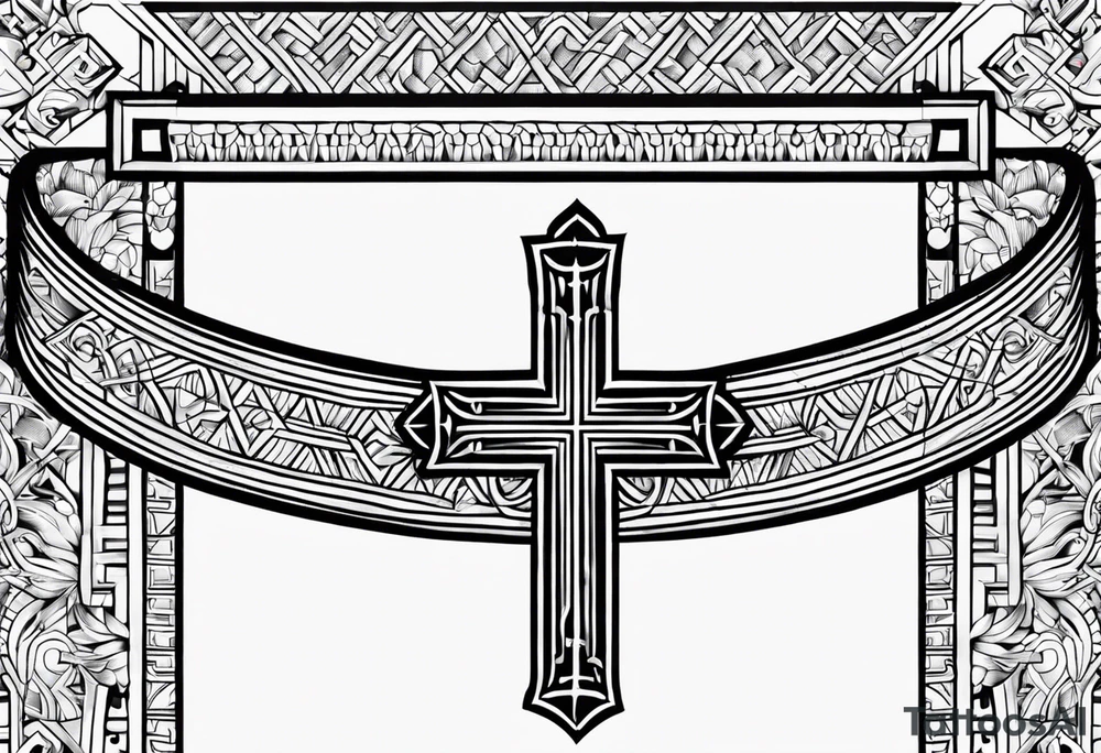 Bracelet with cross make it Coptic tattoo tattoo idea