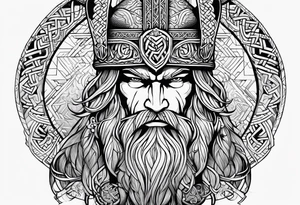 Viking, thor, odin, norse god, viking language, powerfull, war tattoo idea