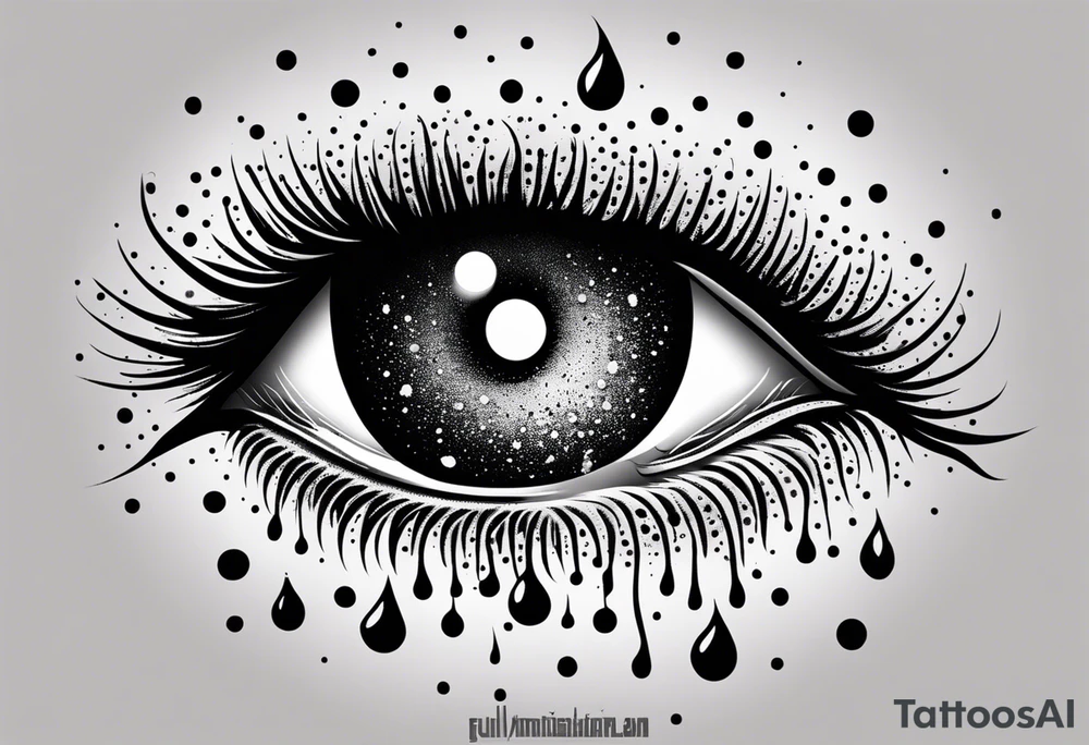 Hellsing bleeding tear eye logo tattoo tattoo idea
