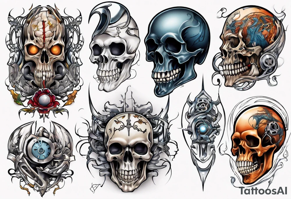 death tattoo idea