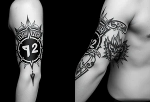Loving rock music and logos of the following bands: Blink 182, Rise Against, Audioslave, Wolfmother tattoo idea