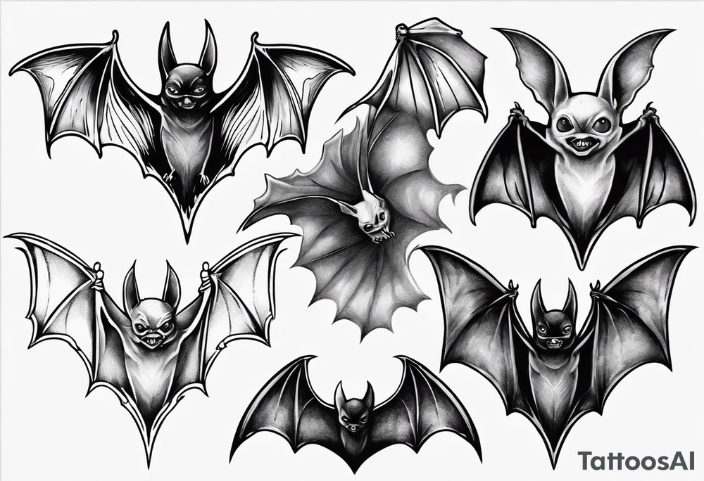bat
hallucinating tattoo idea