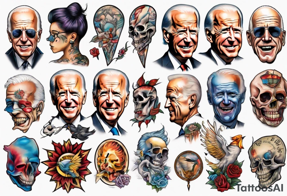 Joe biden tattoo idea