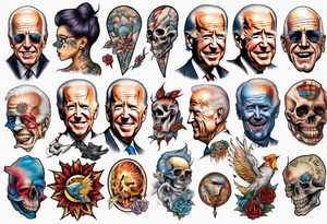 Joe biden tattoo idea