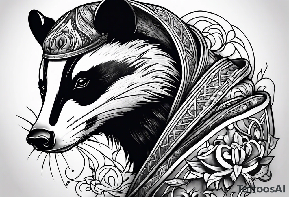 Mc Badger tattoo idea