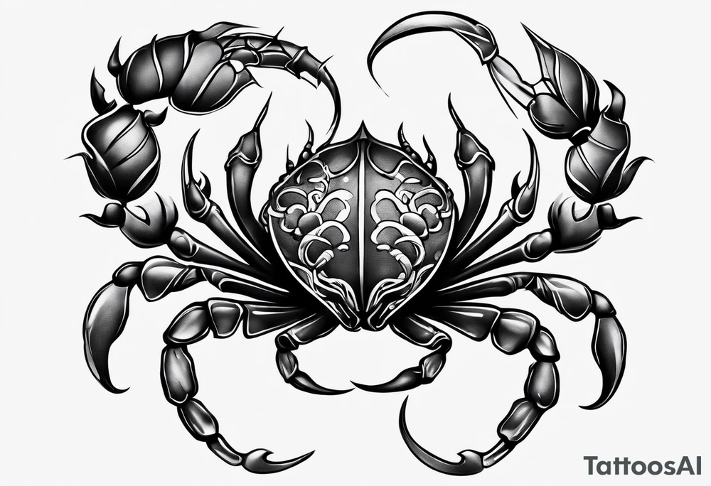 scorpio tattoo idea