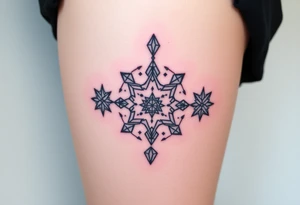 Runes, Zodiac Tarot Cards crystals tattoo idea