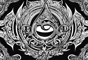trident tattoo idea