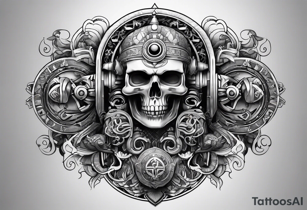 Stoic symbols tattoo idea