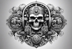 Stoic symbols tattoo idea